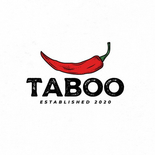 Logo for a Small Batch Hot Sauce