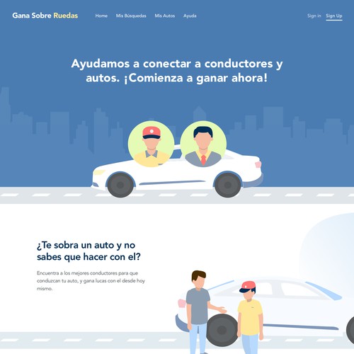 Website for Car Rental service