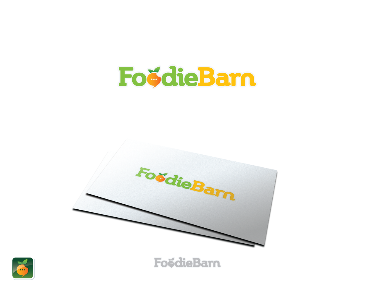 标志为FoodieBarn