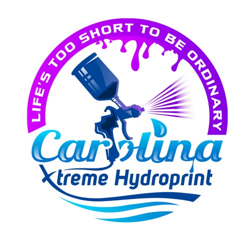 Modern Logo for a hydrodipping business 