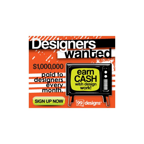 Banner ad design for 99designs