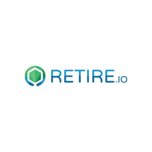 Retirement company logo concept