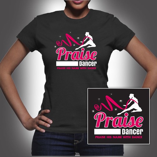 Typography and graphics for Praise Dancers