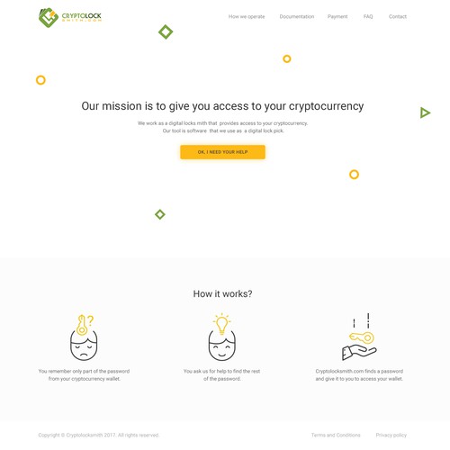 Concept of design for cryptolocksmith