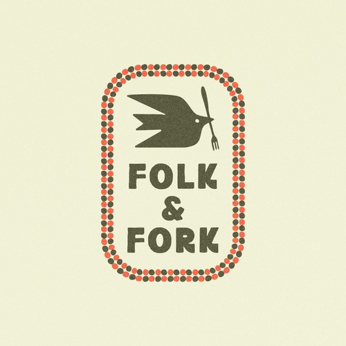 Logo Concept for Folk + Fork