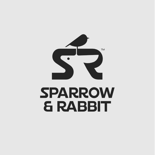 Sparrow & rabbit logo
