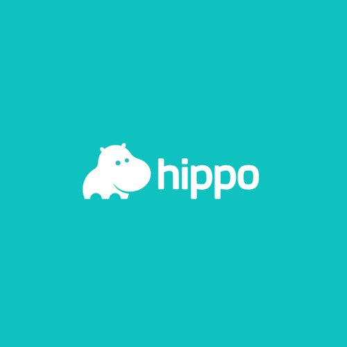 Logo for mobile app - "Hippo"
