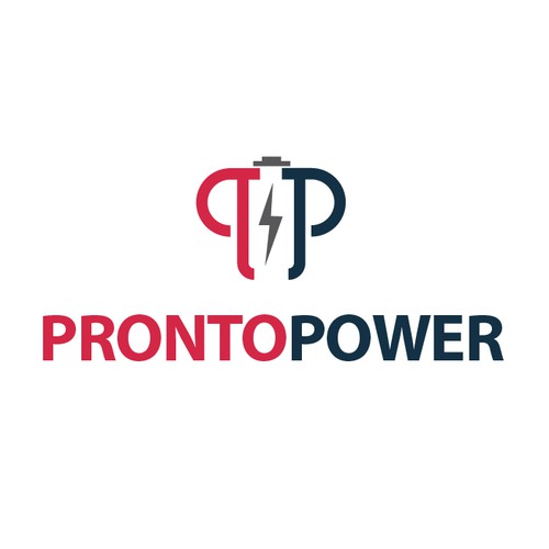 Create a capturing and empowering logo for ProntoPower