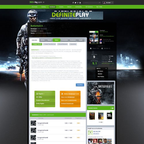 Xbox Game portal