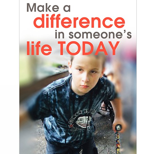 Vertical Banner Design Needed for Non-Profit (Easter Seals)