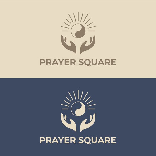 Prayer square Logo design