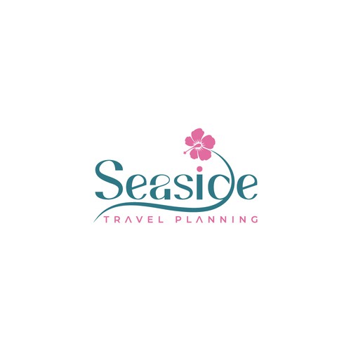 Simple creative logo for seaside