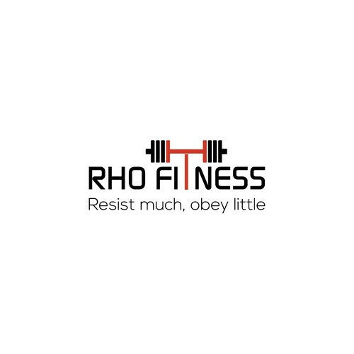 Physics-inspired logo for Water Rowing Fitness Boutique
