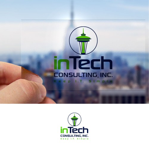 Create an eye catching logo for an I.T. company