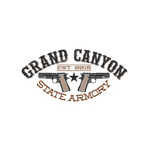 Logo design for Grand Canyon State armory