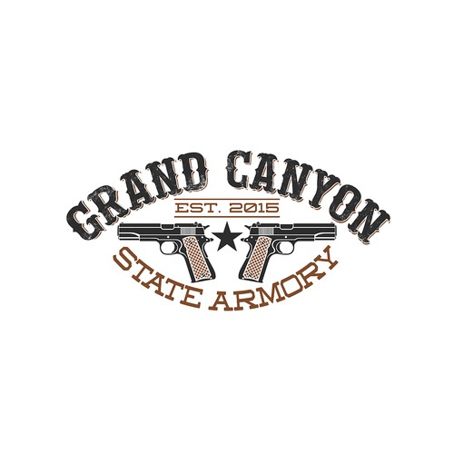 Logo design for Grand Canyon State armory
