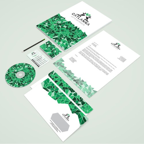 CATLANNA Logo & Stationery Design