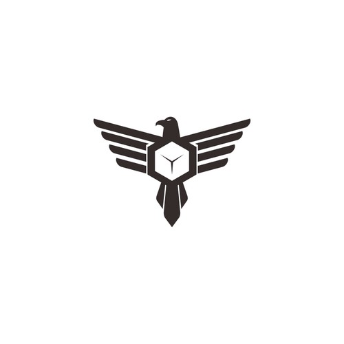 Create a cute eagle logo for Box of Germany
