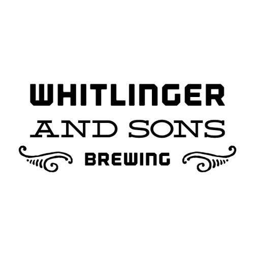 Startup Craft Brewery Logo - Whitlinger & Sons