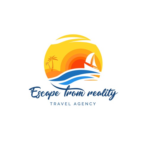 Logo for travel agency