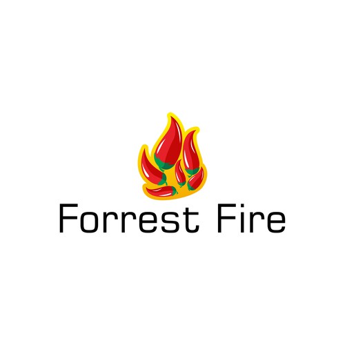  Forrest Fire Hot Sauce - Needs a HOT logo!