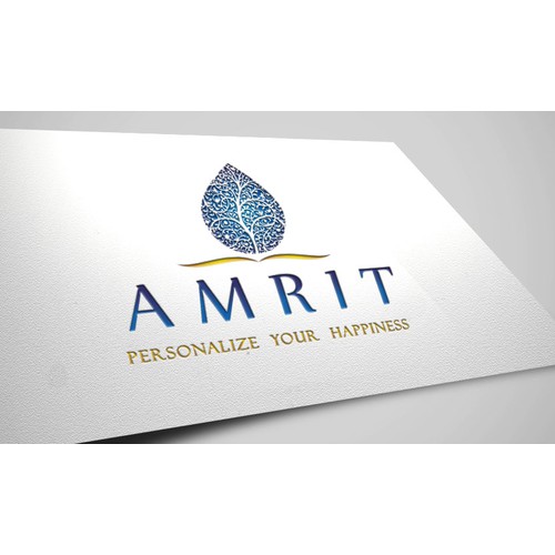 Create a modern exotic visual for Amrit