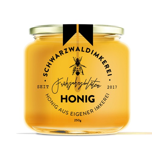 Honey Label -Schwarzwaldimkerei