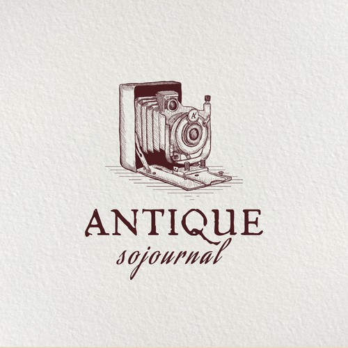 Logo for an antique and travel/photography website