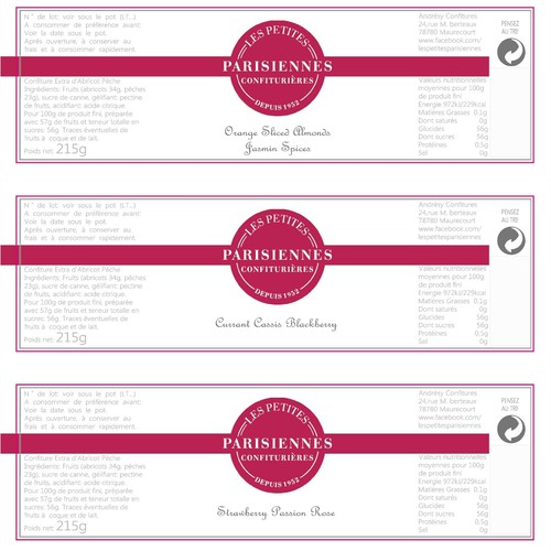 4 News Flavors collection for Les Petites Parisiennes range