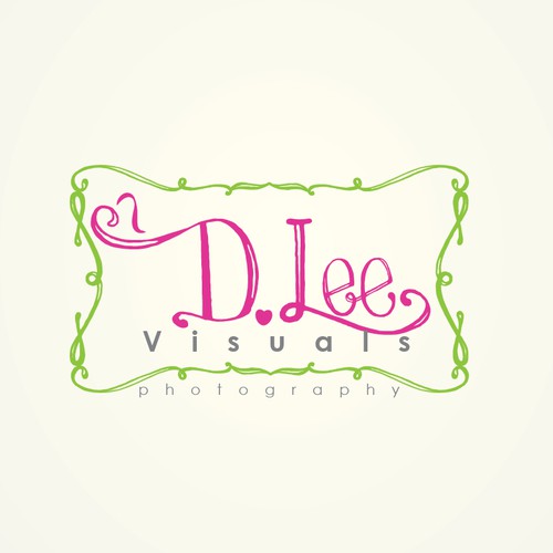 Whimsical logo for photographer 