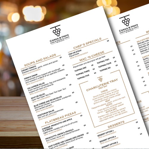 Menu Design