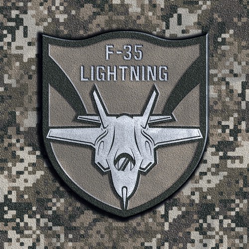 F -35 patch design