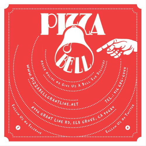 Pizza Bell New Box Design