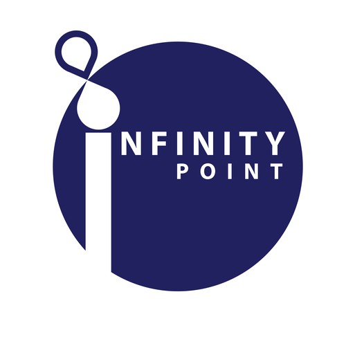 Create an simple,clean, compelling modern logo for technology consulting company, Infinity Point