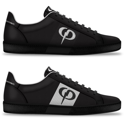 Leather sneaker design