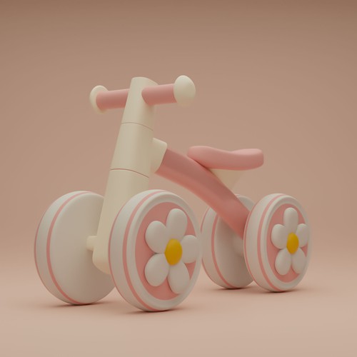 3D balanced bike