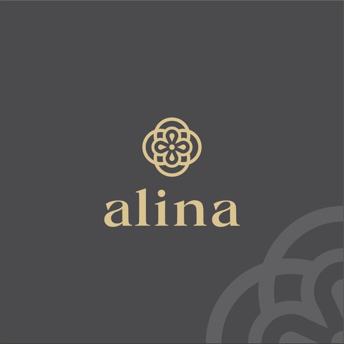 logo for a modern elegant hotel