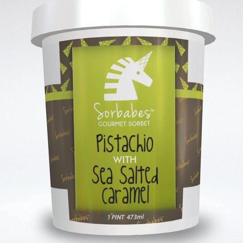 Create an ice cream package to be seen in grocery stores across America!
