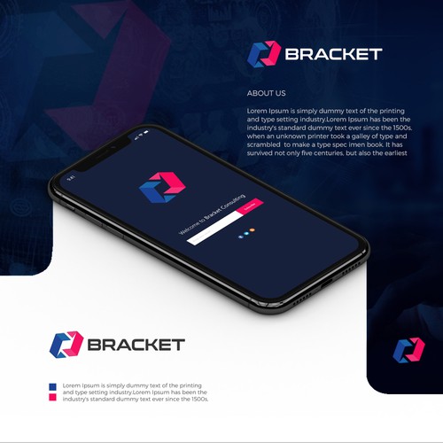 Bracket Consulting Logo Design