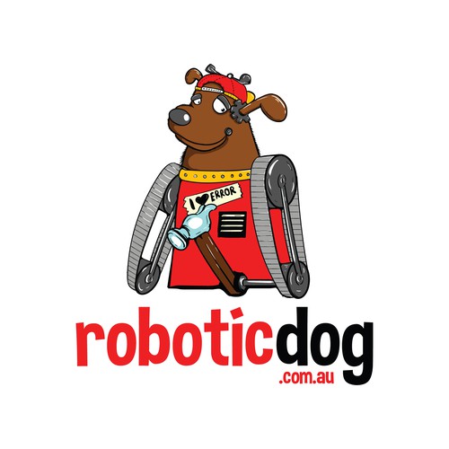 Robotic Dog Mascot