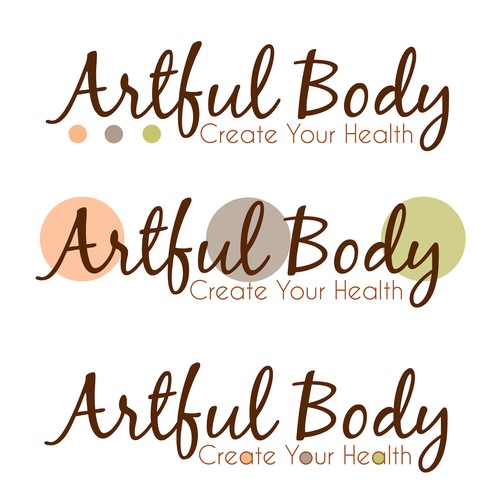 Create a logo for Artful Body, a Pilates & core-centered wellness studio.  Want an Artful Body?