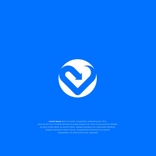 Letter O With Love Logo Design
