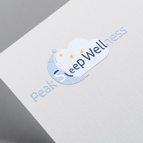 Peak Sleep Wellness Logo Design