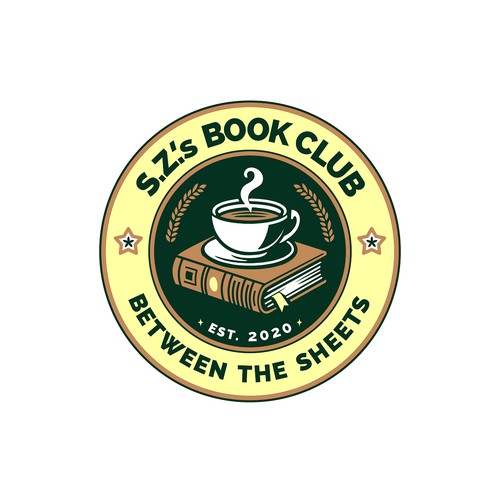 logo for a book club