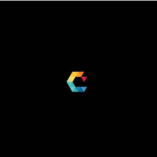 C digital logo concept