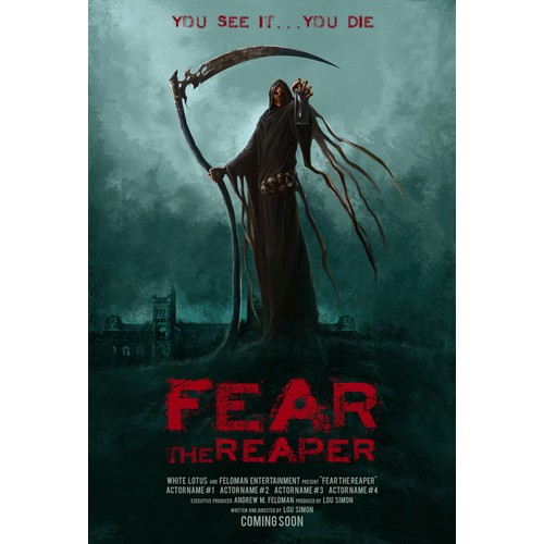 New movie poster wanted for "Fear the Reaper" Film