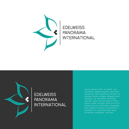 Second logo concept for Edelweiss Panorama International