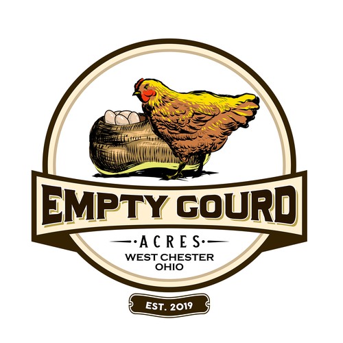 concept for empty gourd logo