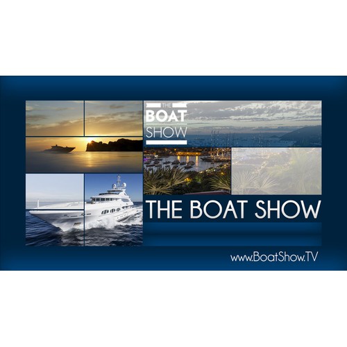 Powerpoint template per il programma TV The Boat Show