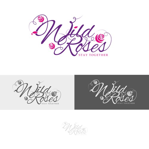 Wild Roses logo concept